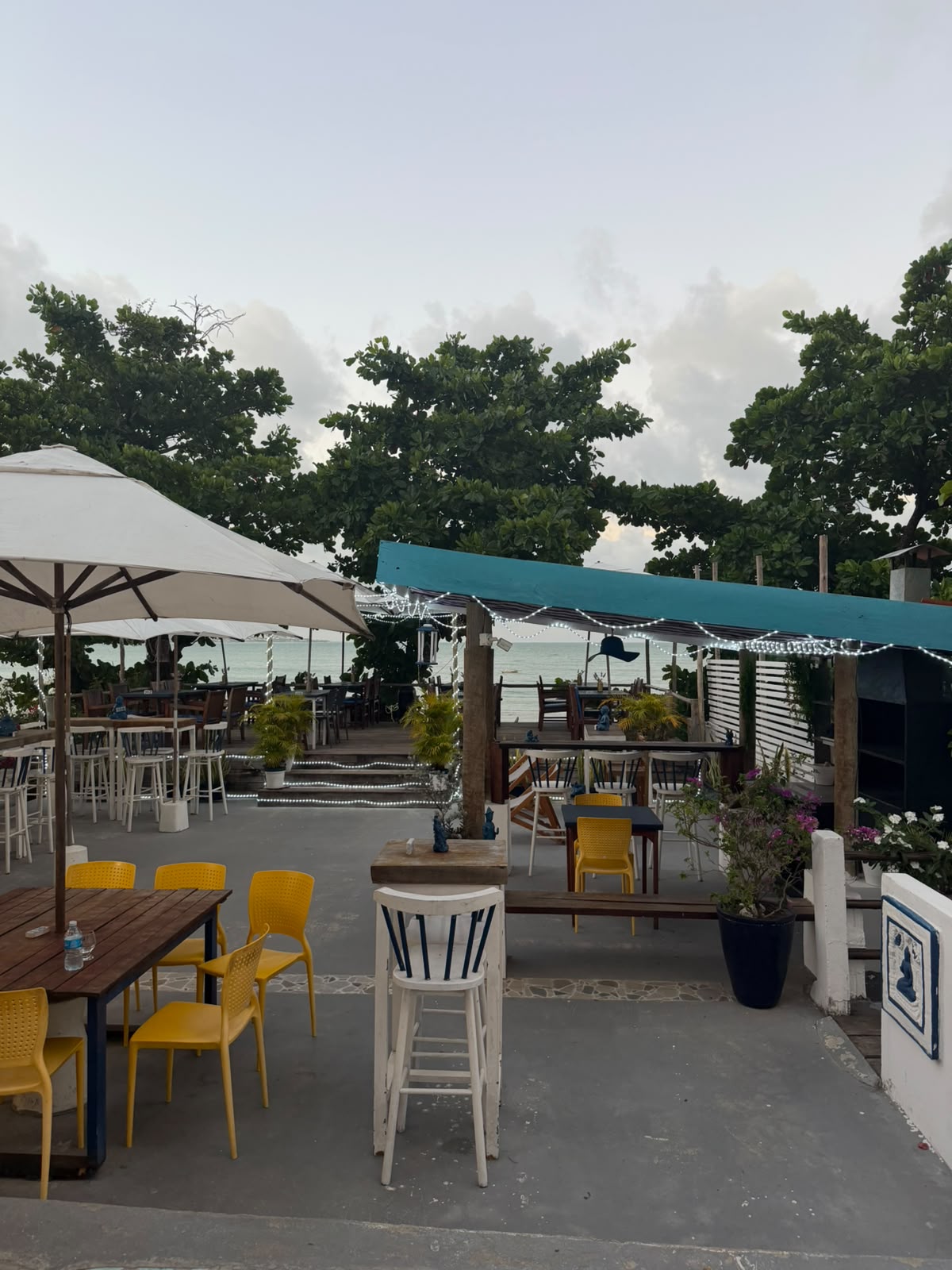 Ambiente do Blue Buddha Bar e Restaurante, em Ponta Negra